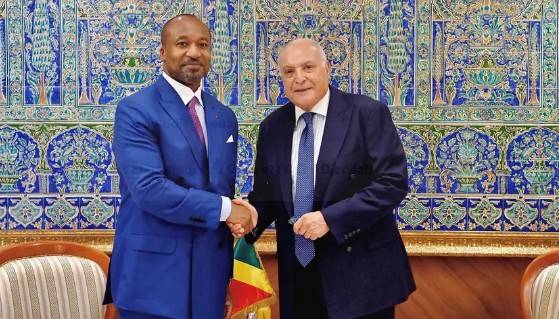 Mr. Attaf Receives the Minister of International Cooperation of the Republic of the Congo
